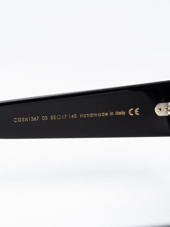 Cutler and Gross Women Sunglasses Black Red Rectangle CGSN1367 003 NEW AUTHENTIC main image 9